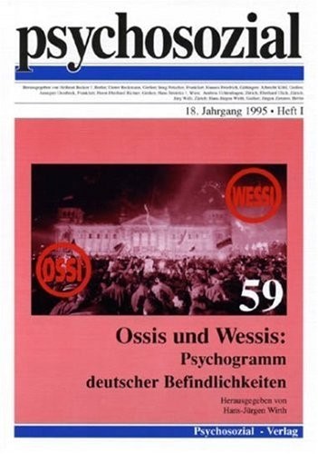 图为1995年版德国杂志《心理社会》，研究了东德佬和西德佬的社会整合现象。【图片来自CC BY-SA 3.0】
