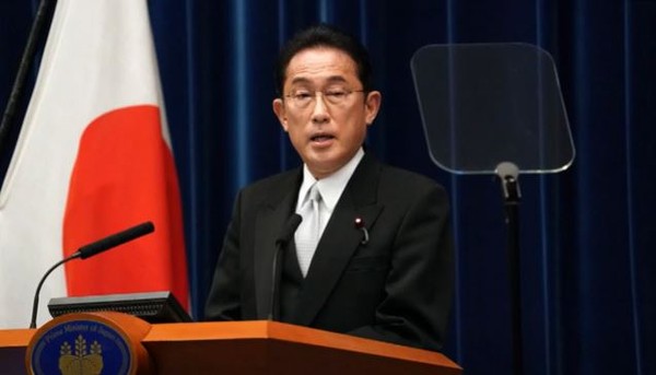 资料图：日本首相岸田文雄。【照片来源：JTBC】