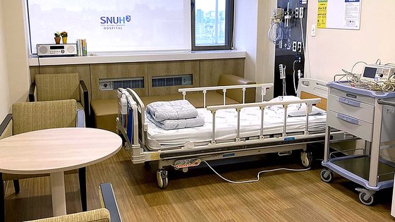 图为首尔大学医院临终室。【摄影：黄琇涓 记者】
