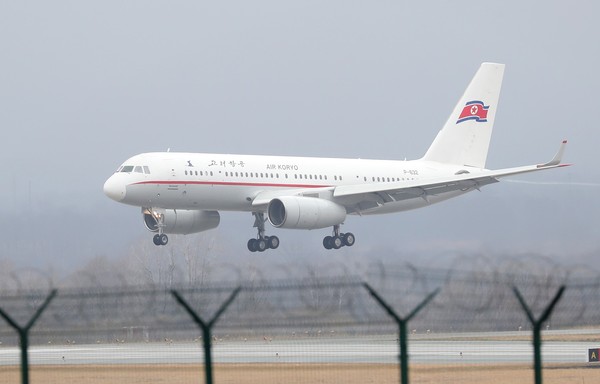 朝鲜高丽航空客机【照片来源：韩联社】