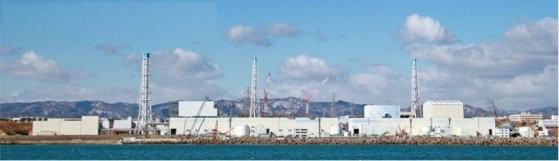 图为日本福岛核电站，是2011年3月11日发生核反应堆爆炸事故的地方。【中央图库】