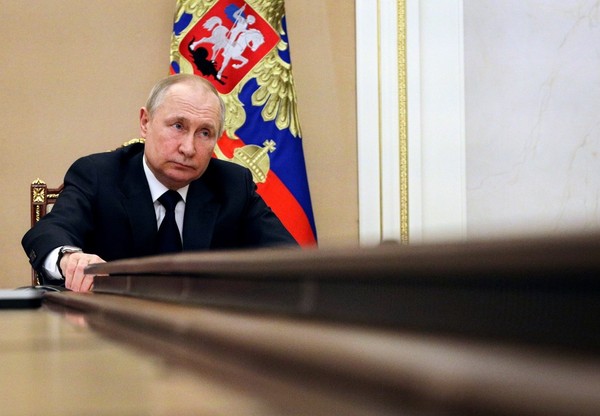 俄罗斯总统弗拉基米尔·普京。【照片来源：美联社=韩联社】