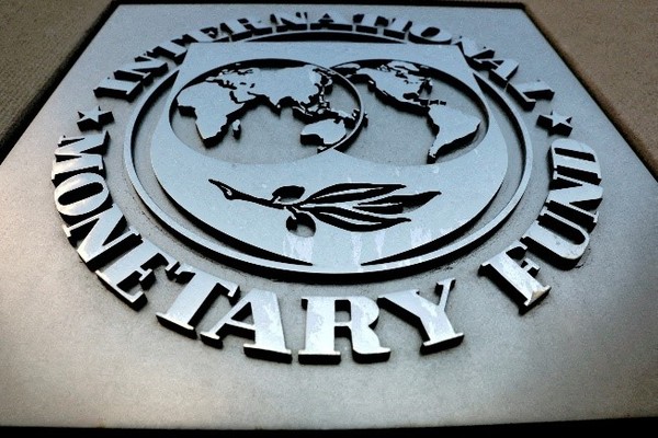 国际货币基金组织(IMF)的Logo【照片来源：路透社=韩联社】